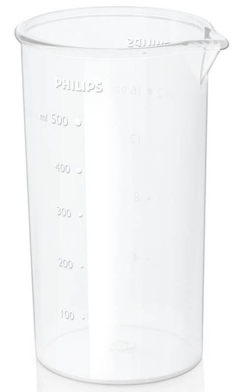 Ponorný mixér Philips HR1625 00 černý bílý červený