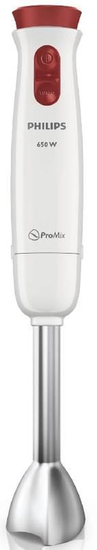 Ponorný mixér Philips HR1625 00 černý bílý červený