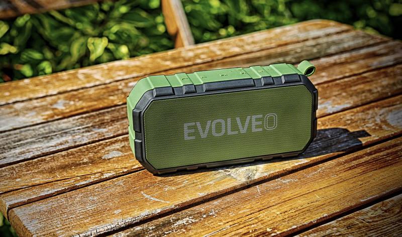 Přenosný reproduktor Evolveo Armor FX6 zelené