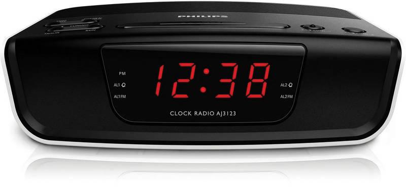 Radiobudík Philips AJ3123 černý