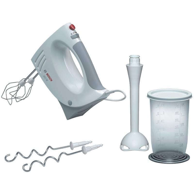 Ruční šlehač Bosch MFQ3540 šedý bílý