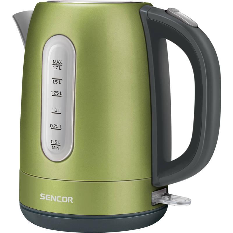 Rychlovarná konvice Sencor SWK 1770GG zelená
