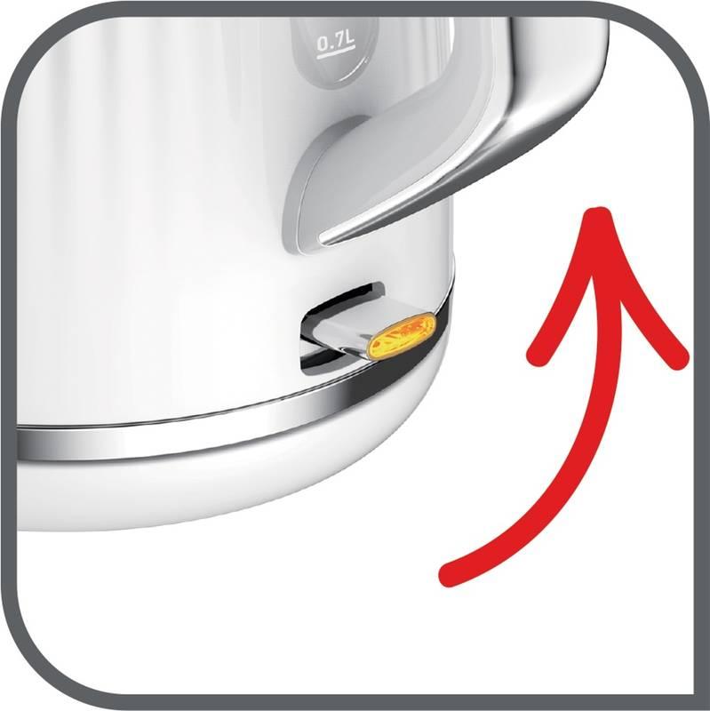 Rychlovarná konvice Tefal KO250130 bílá