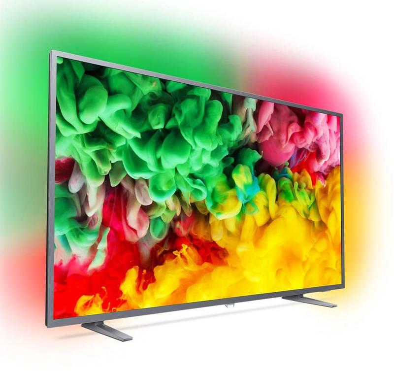 Televize Philips 43PUS6703 stříbrná