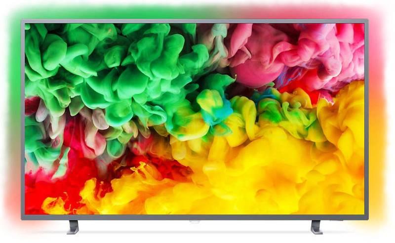 Televize Philips 43PUS6703 stříbrná