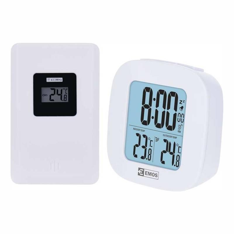 Teploměr EMOS E0127 bílý