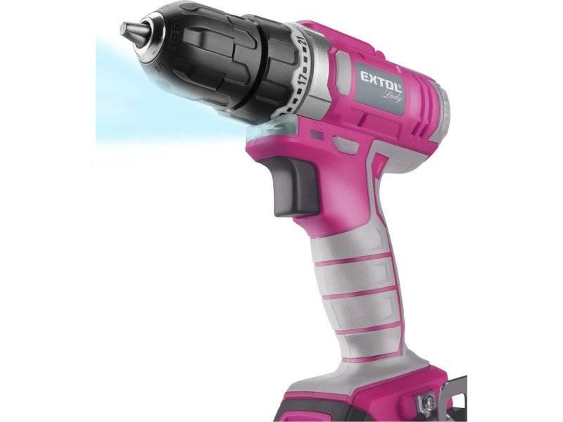 Aku vrtačka EXTOL 402401