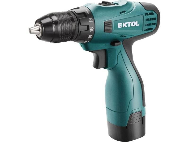 Aku vrtačka EXTOL Industrial LI 16 CD, 16,6 V