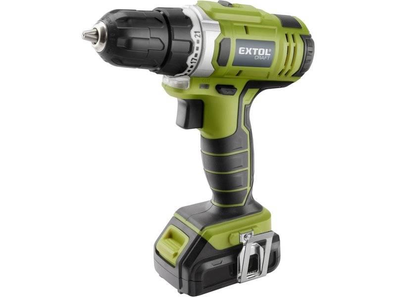Aku vrtačka EXTOL sada 46 ks, 422800