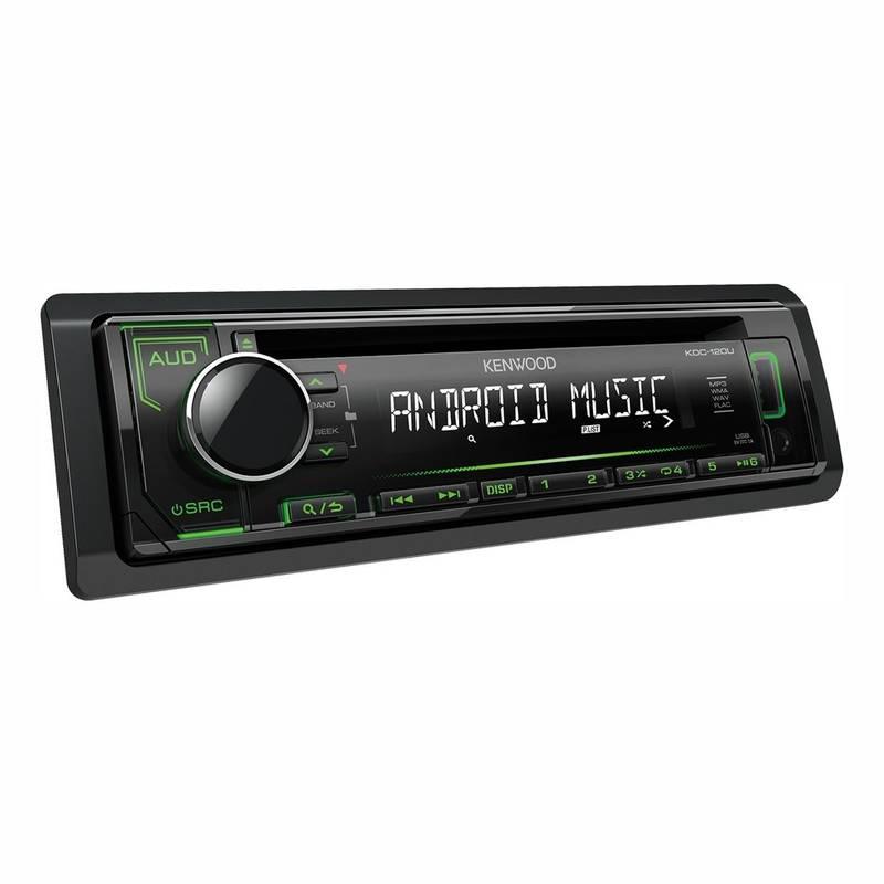 Autorádio KENWOOD KDC-120UG černé