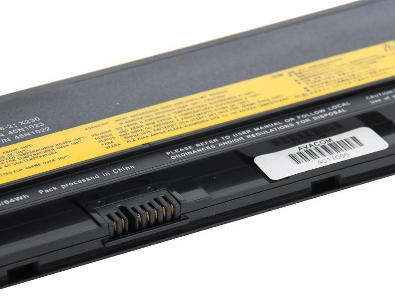 Baterie Avacom pro Lenovo ThinkPad X230 Li-Ion 11,1V 5800mAh