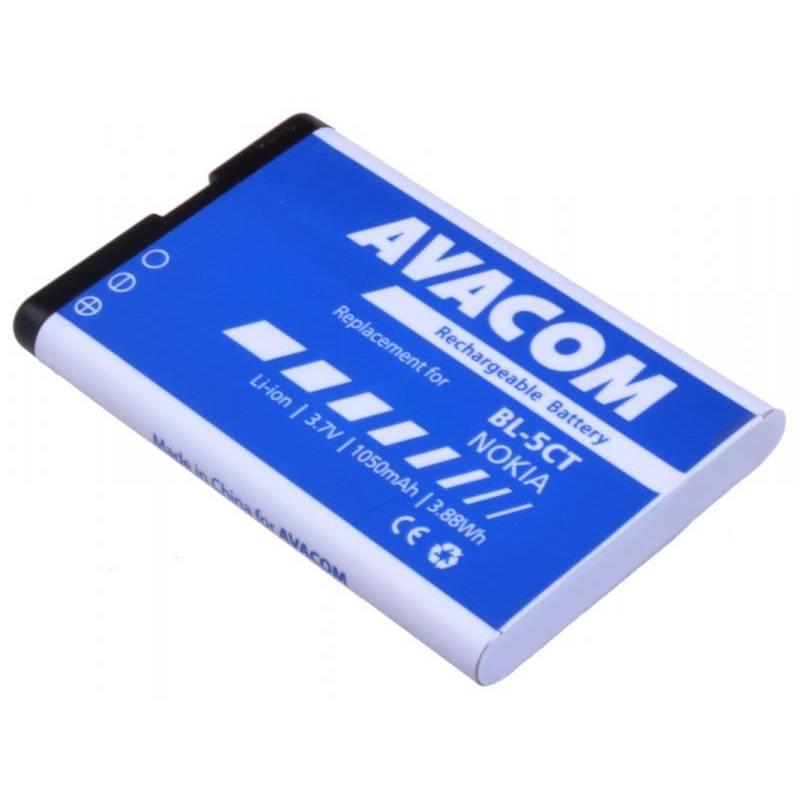 Baterie Avacom pro Nokia 6303, 6730, C5, Li-Ion 3,7V 1050mAh