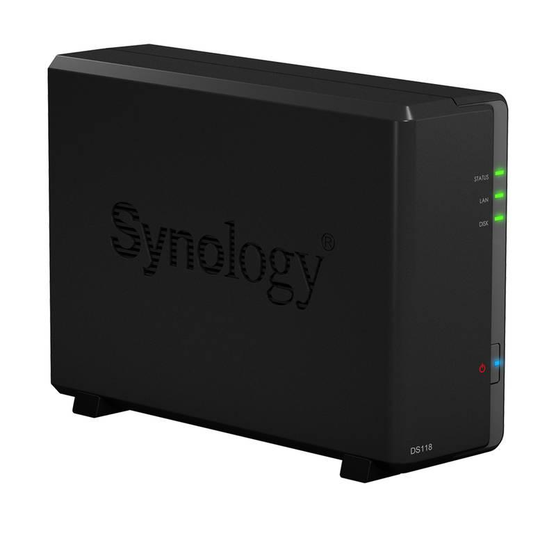 Datové uložiště Synology DS118 černé, Datové, uložiště, Synology, DS118, černé