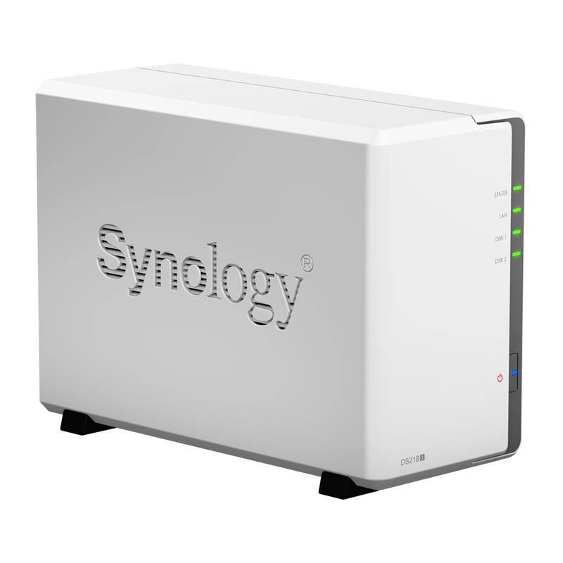 Datové uložiště Synology DS218j bílé, Datové, uložiště, Synology, DS218j, bílé