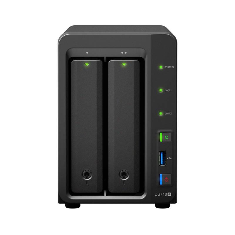 Datové uložiště Synology DS718 černé