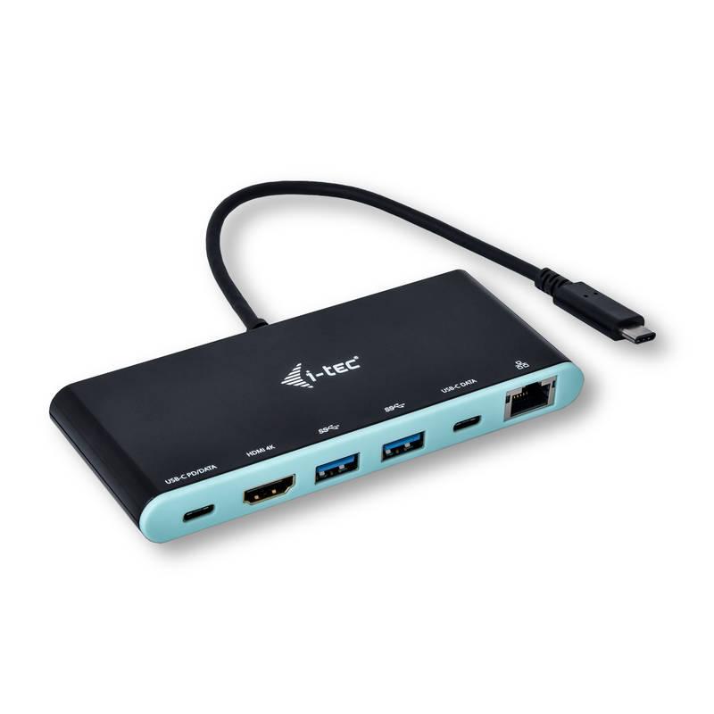 Dokovací stanice i-tec Travel 4K, USB-C černá