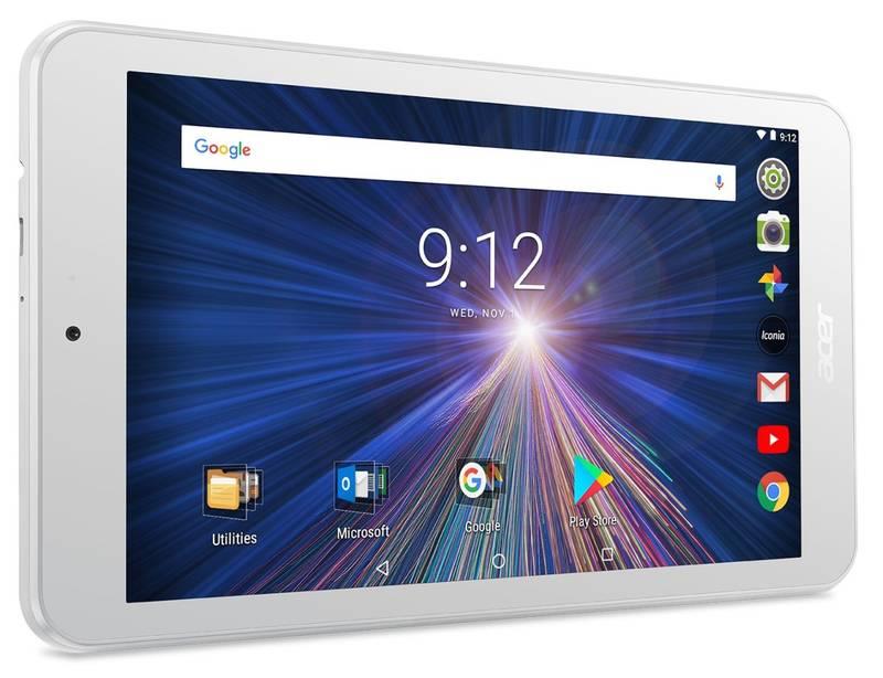 Dotykový tablet Acer Iconia One 8 bílý, Dotykový, tablet, Acer, Iconia, One, 8, bílý