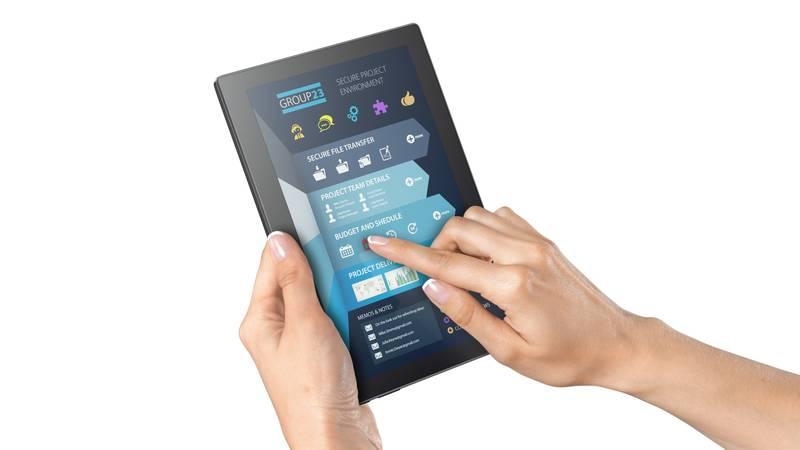 Dotykový tablet Lenovo TAB3 10 Plus černý