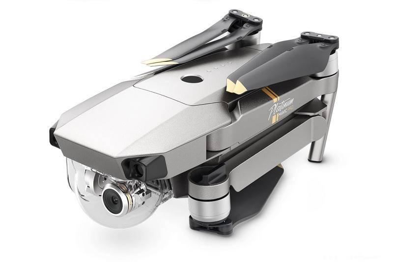 Dron DJI Mavic Pro Fly More Combo Platinum šedý