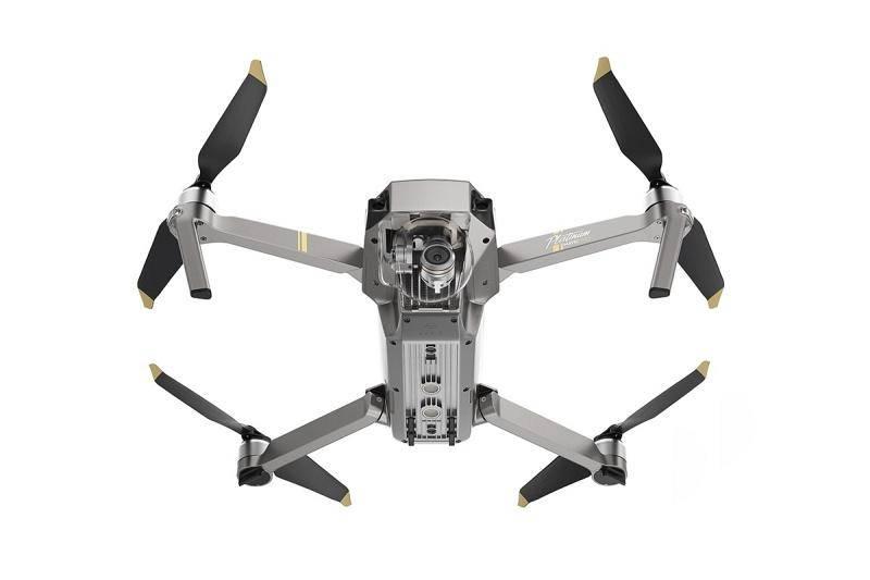 Dron DJI Mavic Pro Fly More Combo Platinum šedý