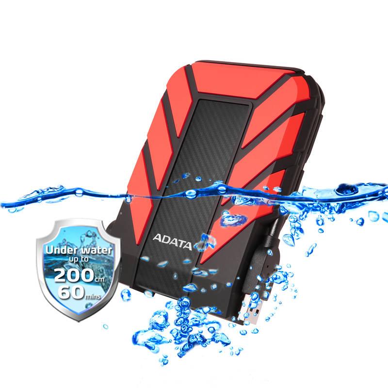 Externí pevný disk 2,5" ADATA HD710 Pro 2TB červený