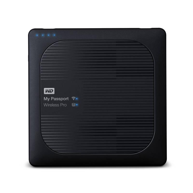 Externí pevný disk 2,5" Western Digital My Passport Wireless Pro 4TB černý