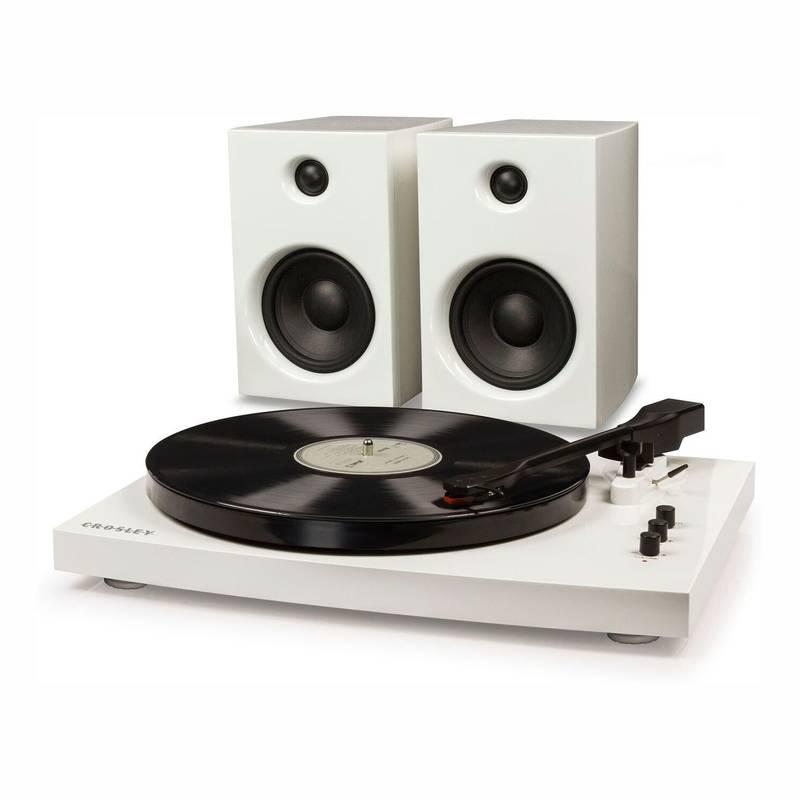 Gramofon Crosley T 100 bílý