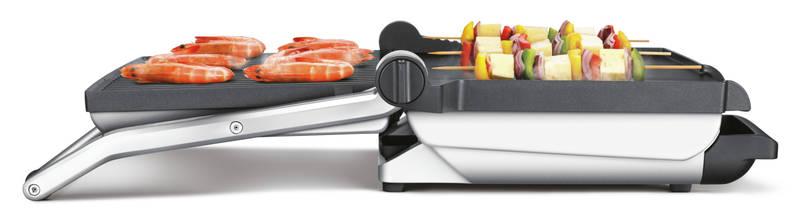 Gril SAGE BGR800GR stříbrný