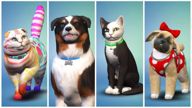 Hra EA PC THE SIMS 4 CATS & DOGS CZ SK Bundle