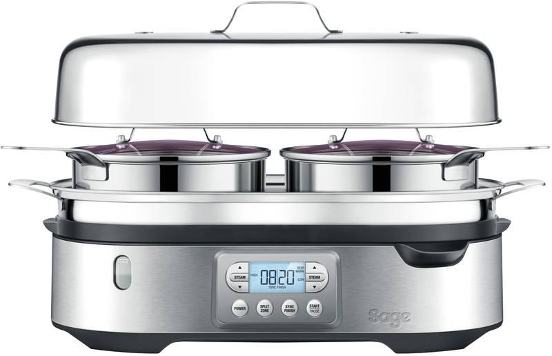 Hrnec parní SAGE SFS800 stříbrný