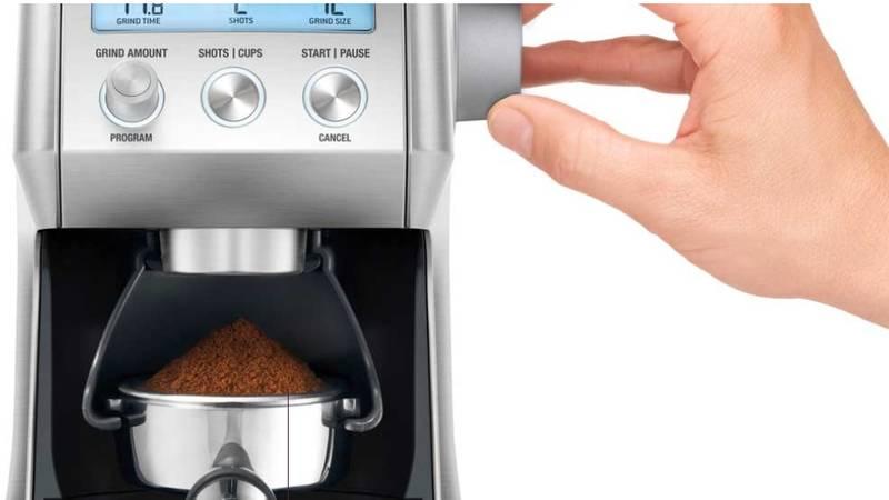 Kávomlýnek SAGE BCG820 stříbrný