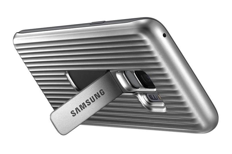 Kryt na mobil Samsung Protective Cover pro Galaxy S9 stříbrný