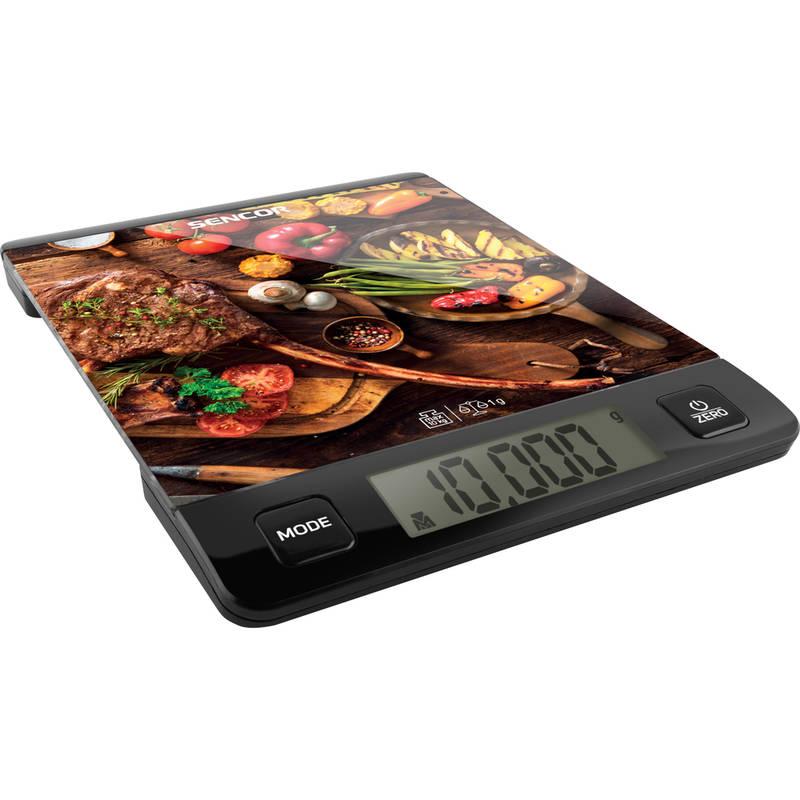 Kuchyňská váha Sencor SKS 7001BK černá