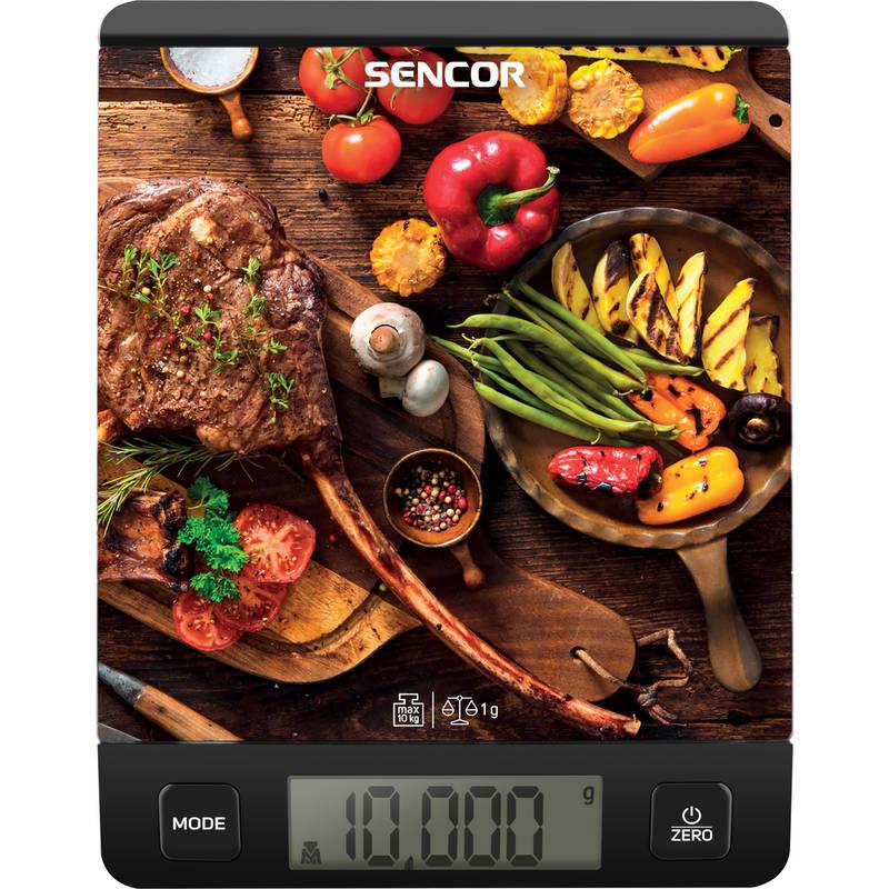 Kuchyňská váha Sencor SKS 7001BK černá