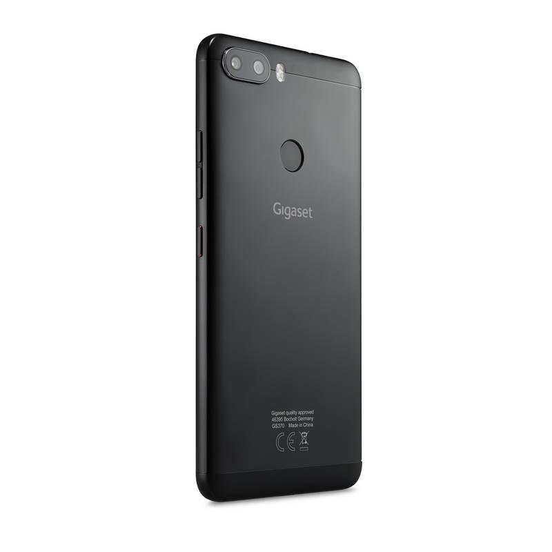 Mobilní telefon Gigaset GS370 Dual SIM černý
