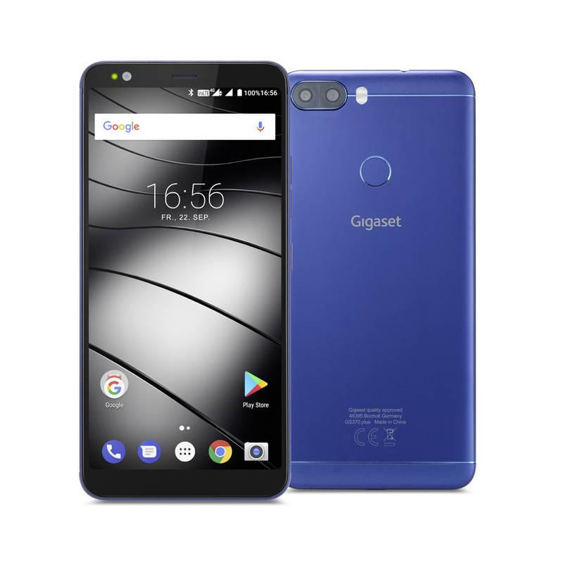 Mobilní telefon Gigaset GS370 Dual SIM modrý, Mobilní, telefon, Gigaset, GS370, Dual, SIM, modrý