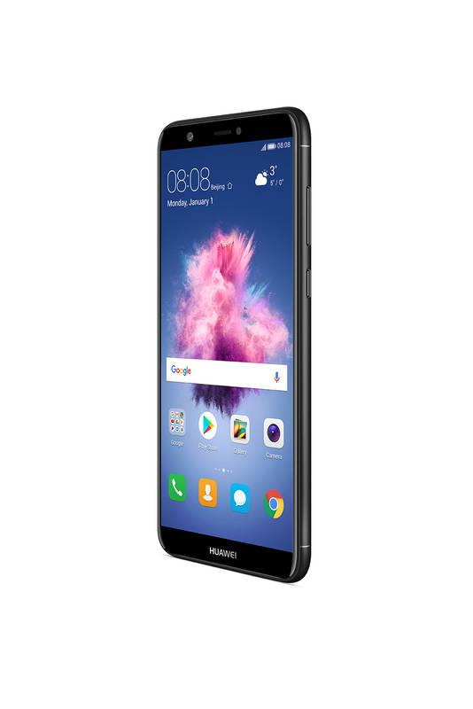 Mobilní telefon Huawei P smart Dual SIM černý, Mobilní, telefon, Huawei, P, smart, Dual, SIM, černý
