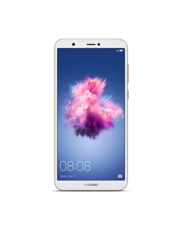 Mobilní telefon Huawei P smart Dual SIM zlatý, Mobilní, telefon, Huawei, P, smart, Dual, SIM, zlatý