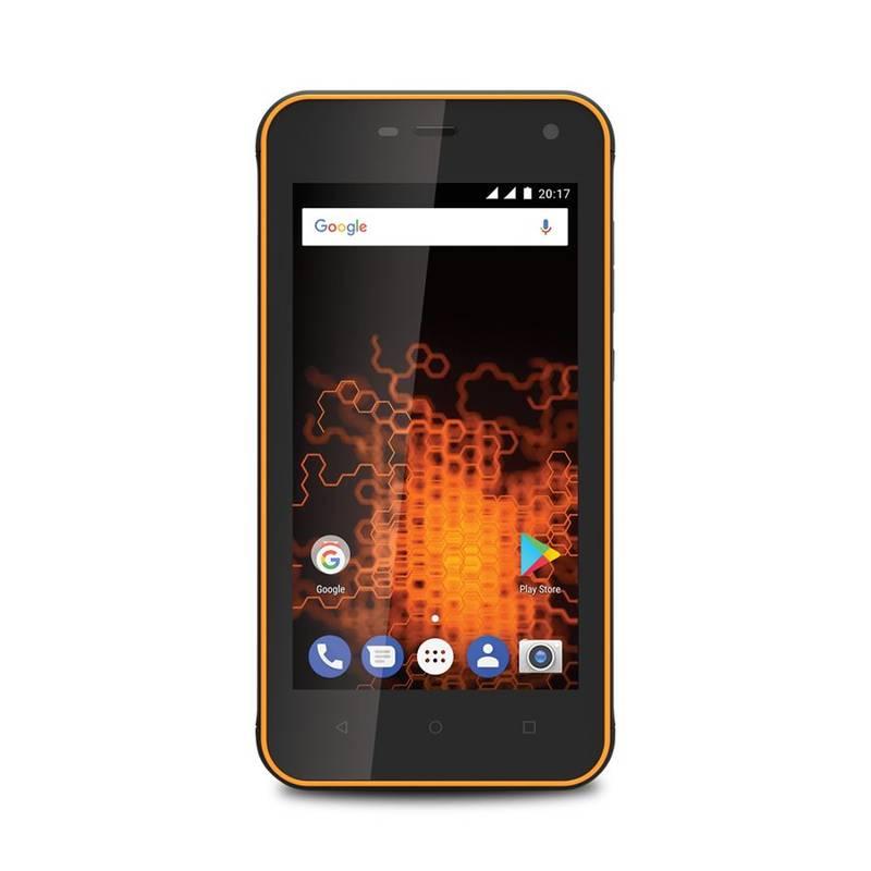 Mobilní telefon myPhone HAMMER ACTIVE Dual SIM oranžový