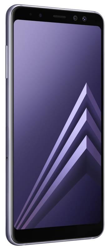 Mobilní telefon Samsung Galaxy A8 Dual SIM - Orchid Gray
