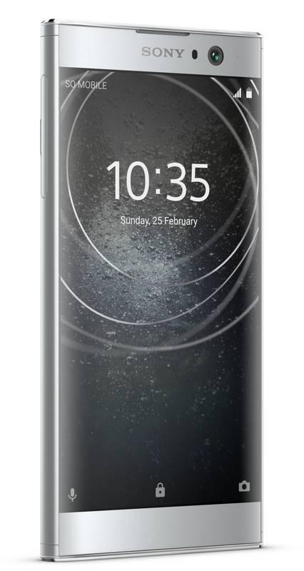 Mobilní telefon Sony Xperia XA2 Dual SIM stříbrný, Mobilní, telefon, Sony, Xperia, XA2, Dual, SIM, stříbrný