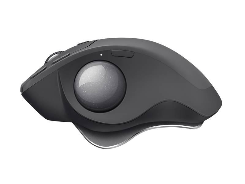 Myš Logitech MX Ergo Trackball šedá, Myš, Logitech, MX, Ergo, Trackball, šedá