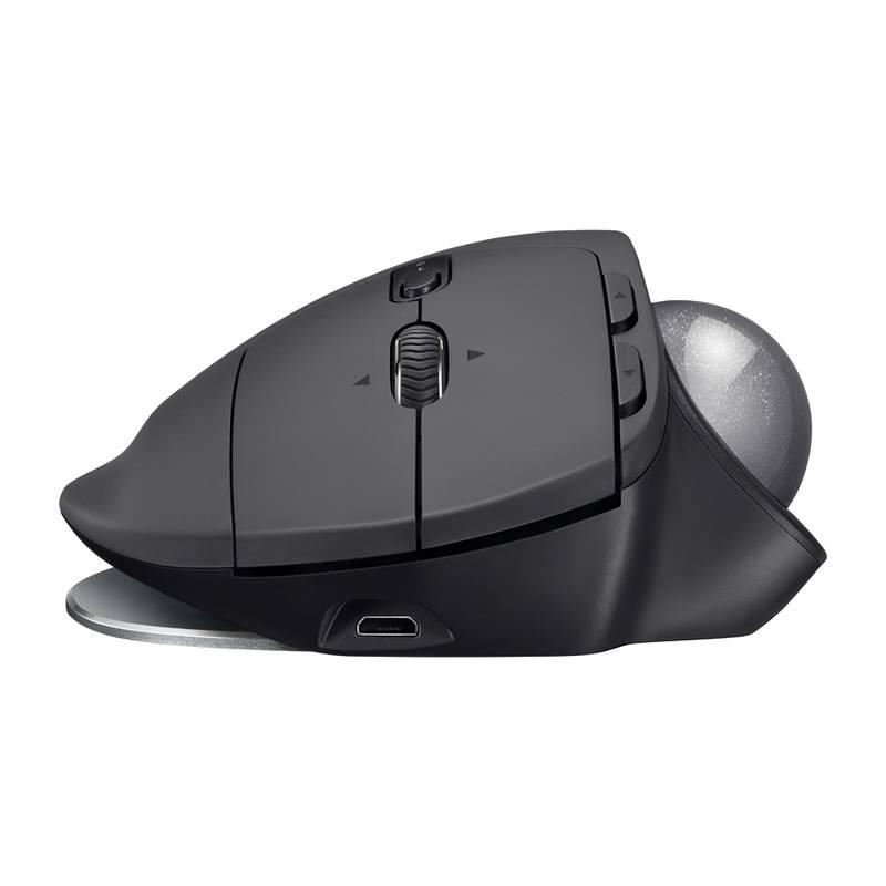 Myš Logitech MX Ergo Trackball šedá, Myš, Logitech, MX, Ergo, Trackball, šedá