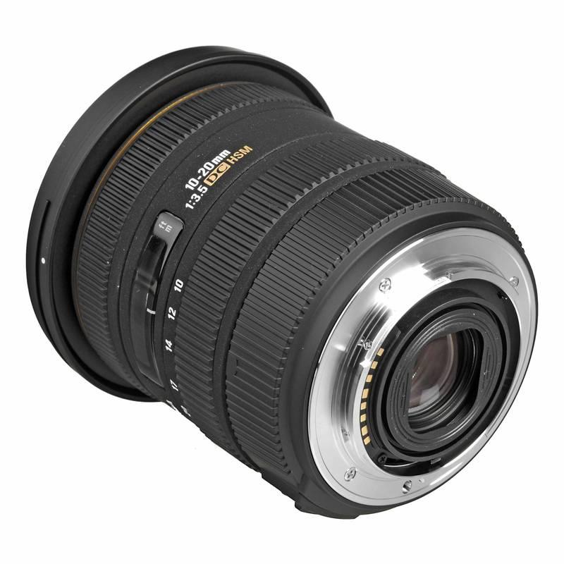 Objektiv Sigma 10-20 mm f 3.5 EX DC HSM Canon černý, Objektiv, Sigma, 10-20, mm, f, 3.5, EX, DC, HSM, Canon, černý