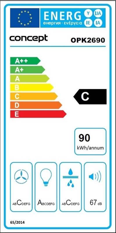 Odsavač par Concept OPK2690 nerez