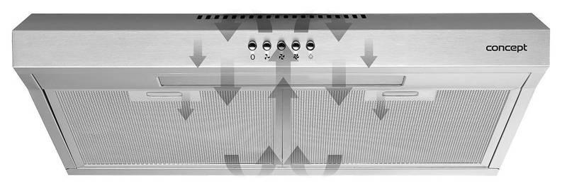 Odsavač par Concept OPP2260 nerez