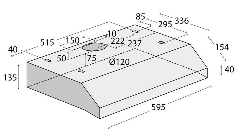 Odsavač par Concept OPP2260 nerez