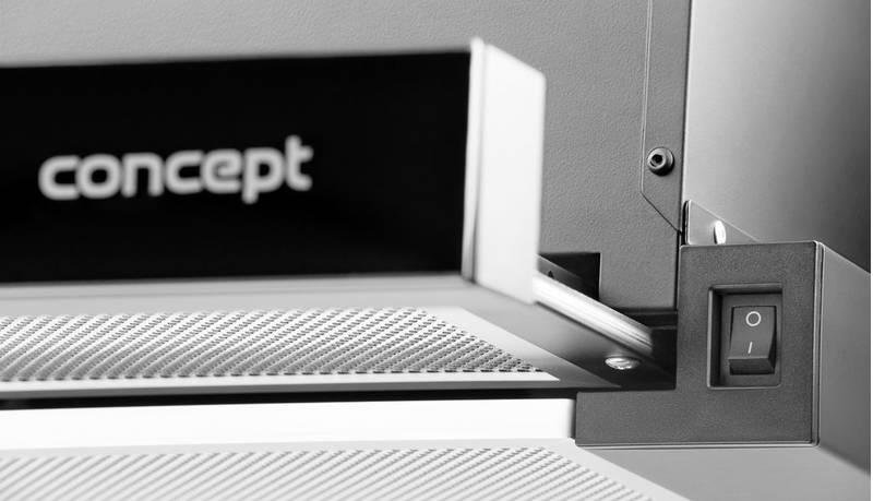 Odsavač par Concept OPV3560bc černý nerez