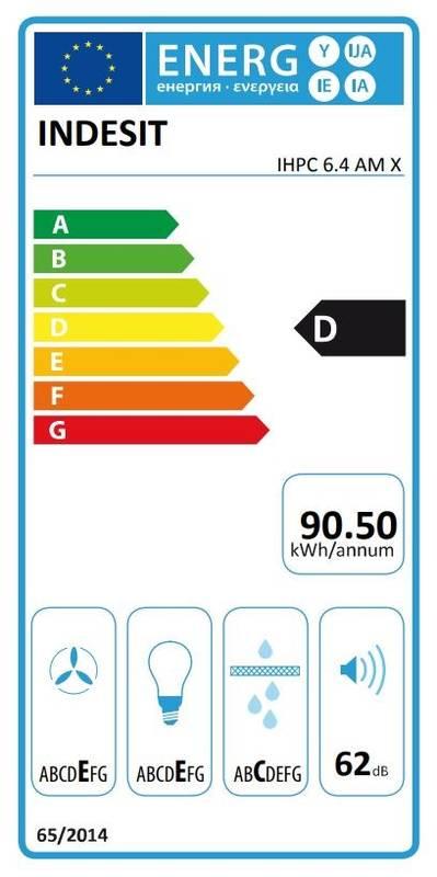 Odsavač par Indesit IHPC 6.4 AM X nerez
