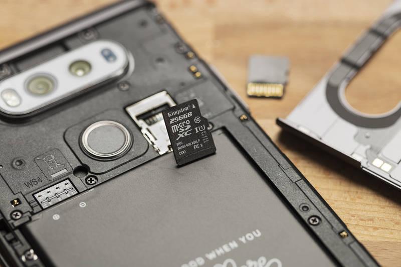 Paměťová karta Kingston Canvas Select MicroSDXC 128GB UHS-I U1